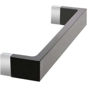 KARTELL by Laufen porte serviettes RAIL (Noir brillant L 30 cm - Teinté dans la masse PMMA)