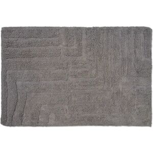 Tapis de salle de bain Field 60x90 cm Gris