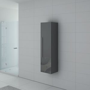 Distribain Meuble colonne PAL150GT salle de bain Gris Taupe - Publicité