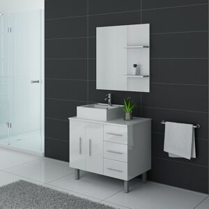 Distribain Meubles salle de bain FLORENCE Blanc