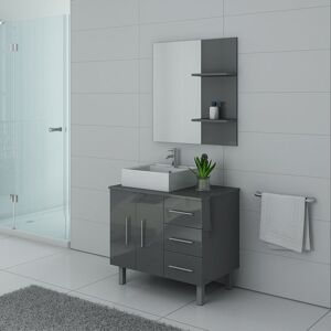 Distribain Meubles salle de bain FLORENCE Gris Taupe