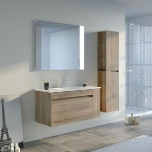 Distribain Meuble salle de bain BOVALINO 1000 Scandinave