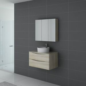 Distribain Meuble salle de bain Terranova 800 Scandinave