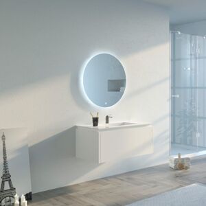 Distribain Meuble salle de bain STRANO 900 Blanc - Publicité