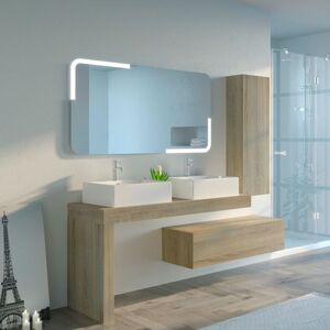 Distribain Meubles salle de bain MELIZZANO 1400 Scandinave