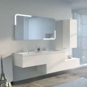 Distribain Meubles salle de bain BELLISSIMO B Blanc