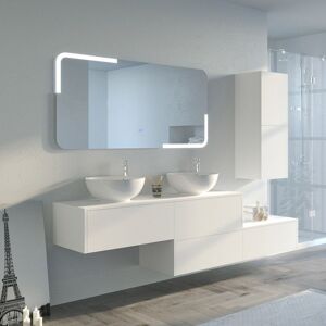 Distribain Meubles salle de bain DOLCE VITA B Blanc