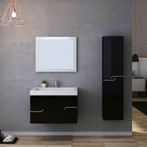 Distribain Meuble salle de bain CALABRO 800 Noir