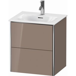 XSquare Duravit XS432108686 51x56x41.8cm, 2 tiroirs, cappuccino brillant