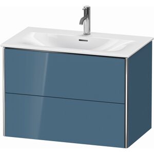 Duravit XSquare Duravit XS432404747 81x56x47.8cm, pierre Blue brillant, 2 tiroirs