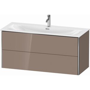 XSquare Duravit XS432608686 121x56x47.8cm, cappuccino brillant, 2 tiroirs