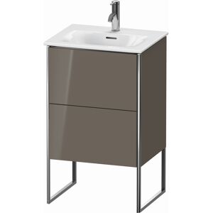 XSquare Duravit XS452108989 51x84x41.8cm, 2 coulissants, gris flanelle brillant - Publicité