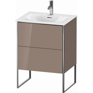 XSquare Duravit XS452208686 61x84x47.8cm, cappuccino brillant, 2 coulissants