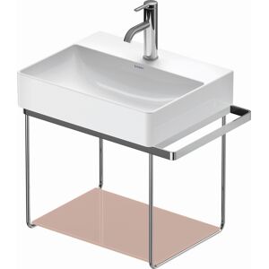 Duravit DuraSquare  en verre 0099698600 47 x 38 cm, verre de securite, perle abricot