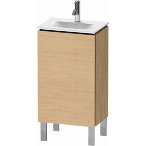 Duravit L-Cube meuble sous-vasque LC6580R3030 44x31,1x70,4cm, debout, porte a droite, Eiche natur