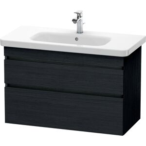 Duravit DuraStyle meuble sous-vasque DS648201616 93 x 44,8 cm, Eiche schwarz , 2 tiroirs, suspendu