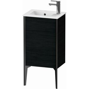 Duravit XViu meuble sous-vasque XV4480LB216 41x29x59,4cm, debout, noir mat, Eiche schwarz