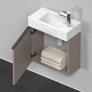 Duravit D-Neo meuble sous-vasque DE4219L4343 48,4 x 22,2 cm, Basalte Mat , 2000 , porte match3, gauche