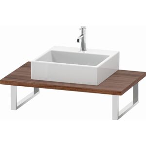 Duravit L-Cube console LC106C07979 épaisseur 3 cm, noyer naturel, pour Vasques  à poser , variable