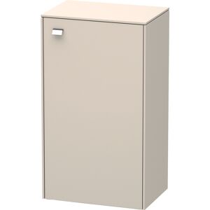 Duravit Brioso armoire Duravit Brioso Individuelle 61-91cm BR1340R1091, Taupe , porte à droite, poignée chromée