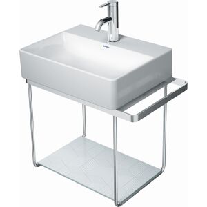 Duravit DuraSquare insert en verre 0099668200 Cubic line, pour console métallique 003109 ou 003110