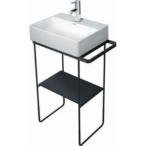 Duravit DuraSquare insert en verre 0099668400 42x26,4cm, verre de sécurité, noir