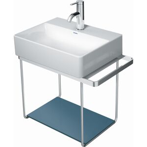 Duravit DuraSquare insert en verre 0099668800 bleu pierre, pour console métallique 003109 ou 003110