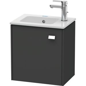 Duravit Brioso Duravit BR4000L1049 420x442x289mm, Graphite Mat , porte l., poignée chromée