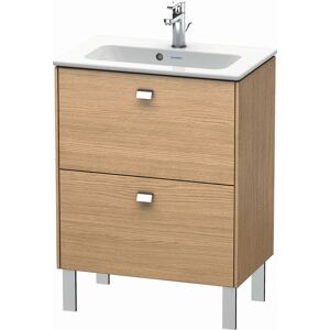 Brioso Duravit BR440601052 620x389mm, Europ. Chene, 2 coulissants, poignee chromee