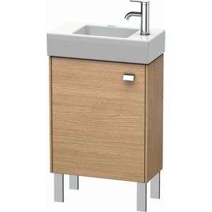 Brioso Duravit BR4431L1052 434x239mm, Europ. Chene, porte gauche, poignee chromee