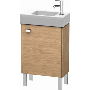 Duravit Brioso BR4431R1052 434x239mm, Europ. Chene, porte droite, poignee chromee