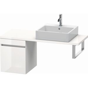 Duravit DuraStyle vasque match0 DS532107943 40 x 47,8 cm, noyer naturel / basalte mat, pour console, coulissant 2000