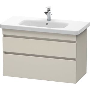 Duravit DuraStyle vasque DS648209191 93 x 44,8 cm, taupe, 2 tiroirs, suspendu