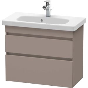 Duravit DuraStyle vasque DS649904343 73 x 36,8 cm, basalte mat, 2 tiroirs, suspendu