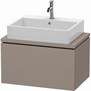 Duravit L-Cube Duravit vasque LC580104343 72 x 47,7 cm, basalte mat, pour console, coulissant 2000