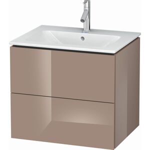 L-Cube Duravit LC624008686 Cappuccino Hochglanz , 62x55.5x48.1cm, 2 tiroirs