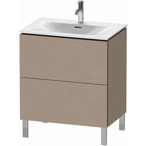 L-Cube Duravit vasque LC659607575 72 x 48, 2000 cm, lin, 2 coulissants, debout