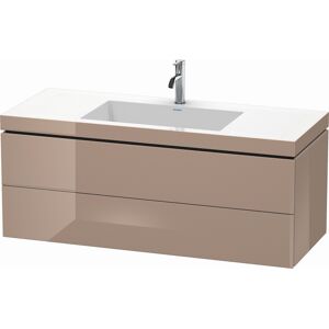 L-Cube Duravit vasque LC6929O8686 120 x 48 cm, 2000 , cappuccino brillant, 2 tiroirs