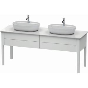 Luv Duravit sous-lavabo LU9562B3636 178,3x57x74,3cm, Weiß Seidenmatt , 2 coulissants, debout