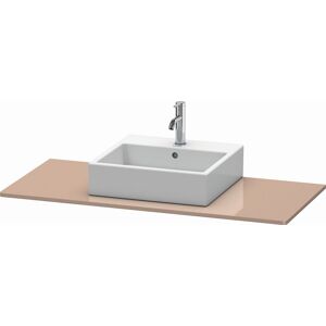 Duravit console XSquare XS060D08686 80x55cm, avec decoupe 2000 , cappuccino brillant