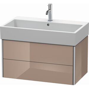 XSquare Duravit XS419508686 78,4x39,7x46cm, 2 tiroirs, cappuccino brillant