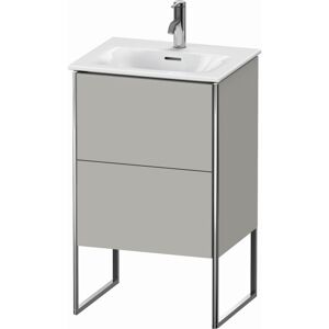 XSquare Duravit XS452100707 51x84x41.8cm, 2 coulissants, gris béton mat - Publicité