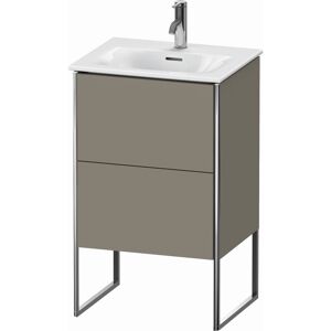 XSquare Duravit XS452109292 51x84x41.8cm, 2 coulissants, gris pierre soie mat - Publicité