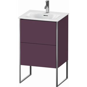 XSquare Duravit XS452109494 51x84x41.8cm, 2 coulissants, aubergine satiné mat - Publicité