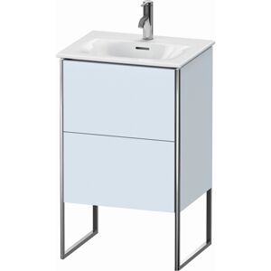 XSquare Duravit XS452109797 51x84x41.8cm, 2 coulissants, bleu clair soie mat - Publicité