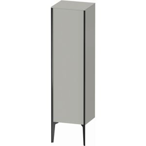 XViu Duravit 40x36x133cm de XV1325LB207 haute armoire, noir mat, porte à gauche, gris béton mat - Publicité