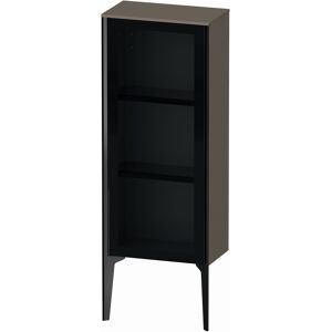 XViu Duravit haute XV1360LB289 40x24x89cm, porte en verre, noir mat, porte à gauche, gris flanelle brillant - Publicité