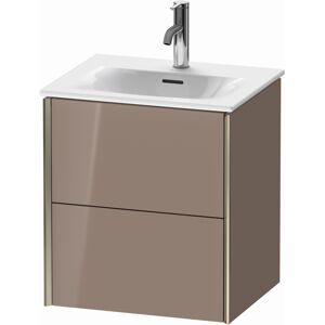 XViu Duravit vasque XV41310B186 51x42x55.7cm, 2 tiroirs, champagne mat, cappucino brillant - Publicité