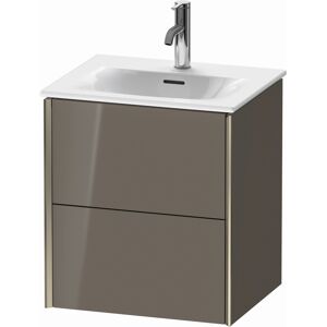 XViu Duravit vasque XV41310B189 51x42x55.7cm, 2 tiroirs, champagne mat, gris flanelle brillant - Publicité