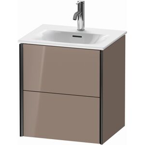 XViu Duravit vasque XV41310B286 51x42x55.7cm, 2 tiroirs, noir mat, cappucino brillant - Publicité